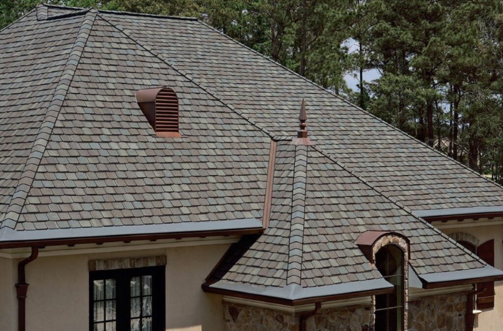 A Surge Exteriors employee providing expert roof installation services in Canton, MO, delivering precision and craftsmanship with professional-grade tools.